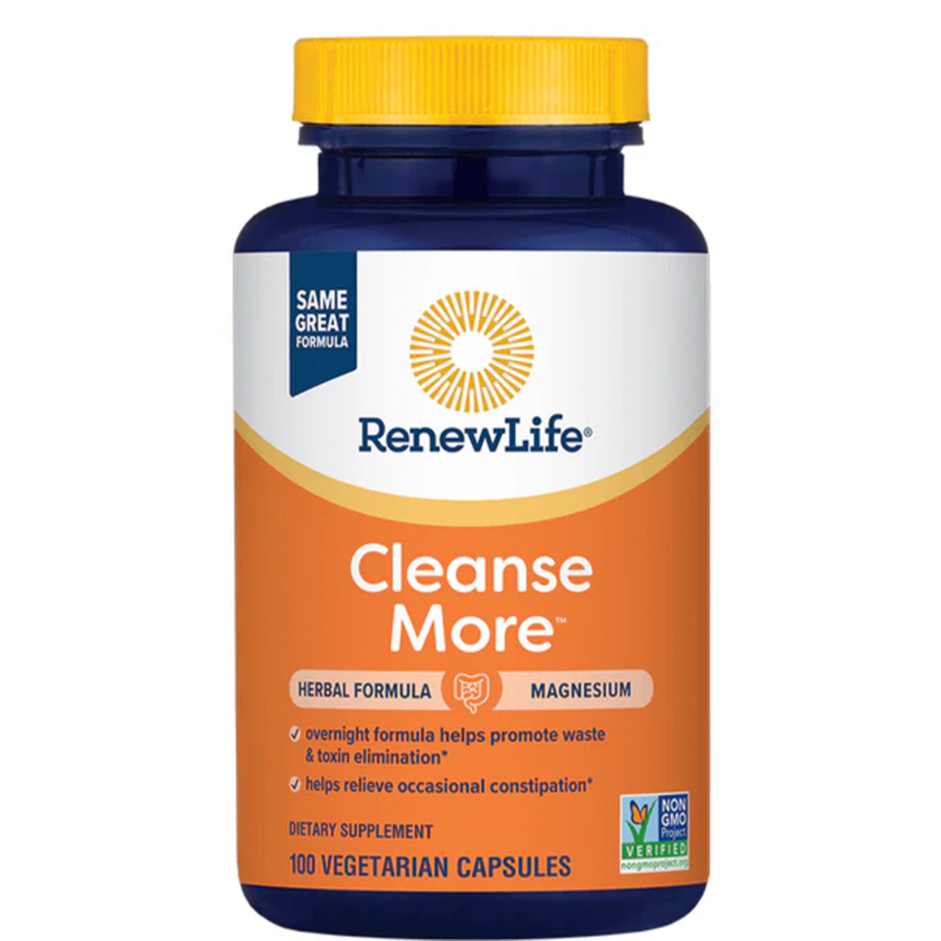 Cleanse More™ - Herbal & Mineral Cleanse, 100 Vegetarian Capsules