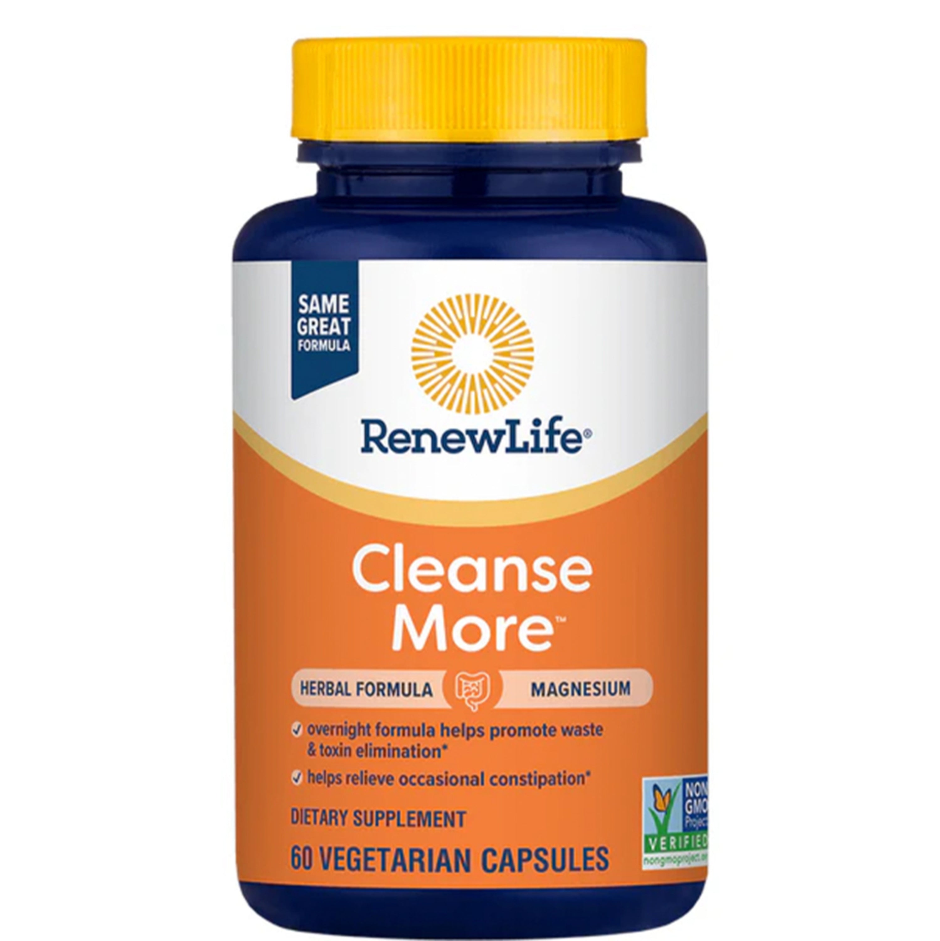 Cleanse More Overnight Formula, 60 Vegetarian Capsules