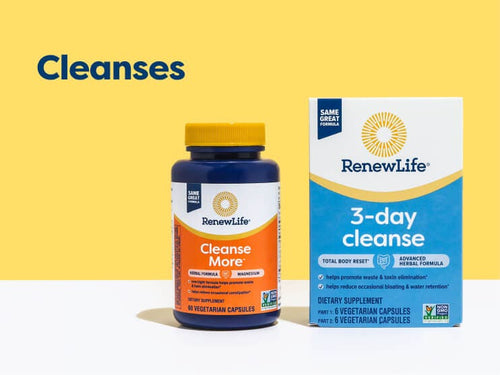 Support healthy detox with gentle cleanses*