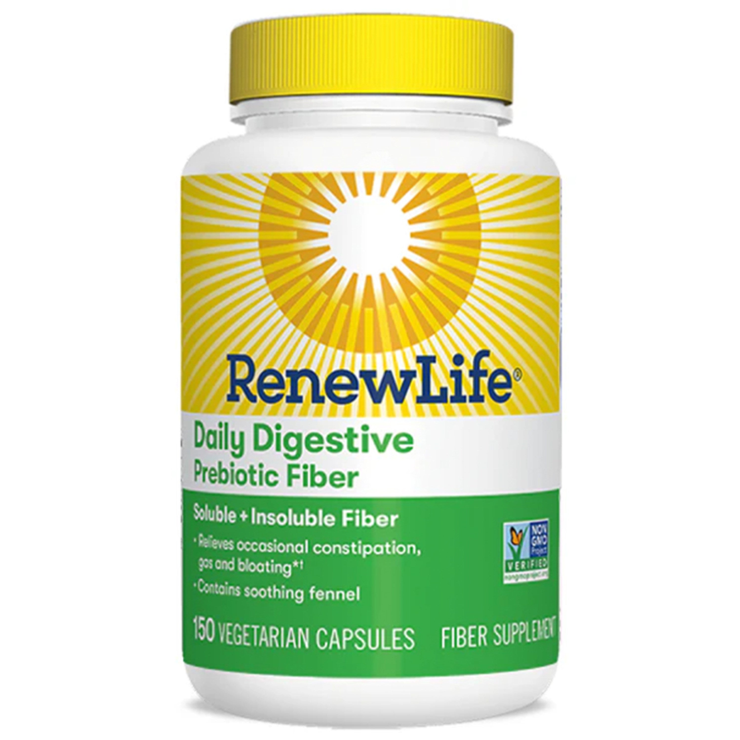 Daily Digestive Prebiotic Fiber, 150 Vegetarian Capsules