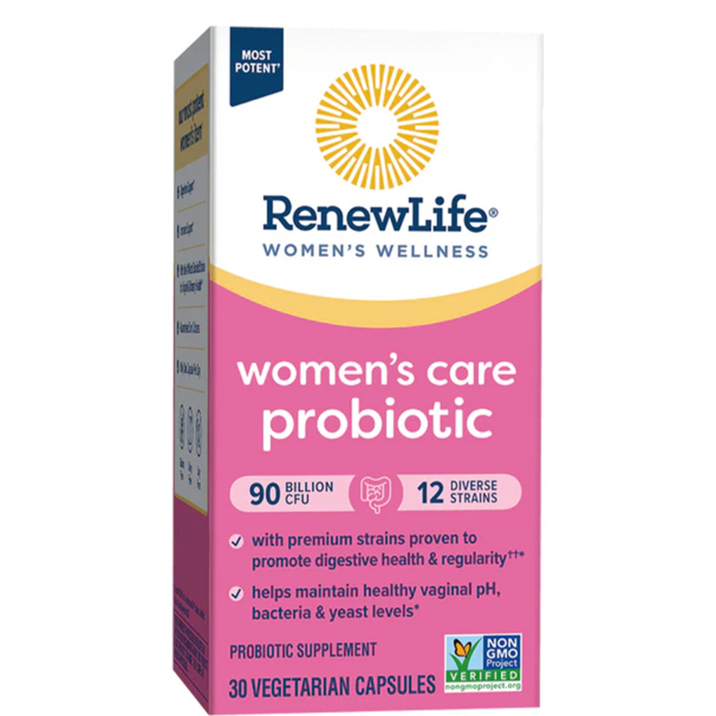 Ultimate Flora Women's Complete 90 Billion Probiotic, 30 Delayed Release Vegan Caps