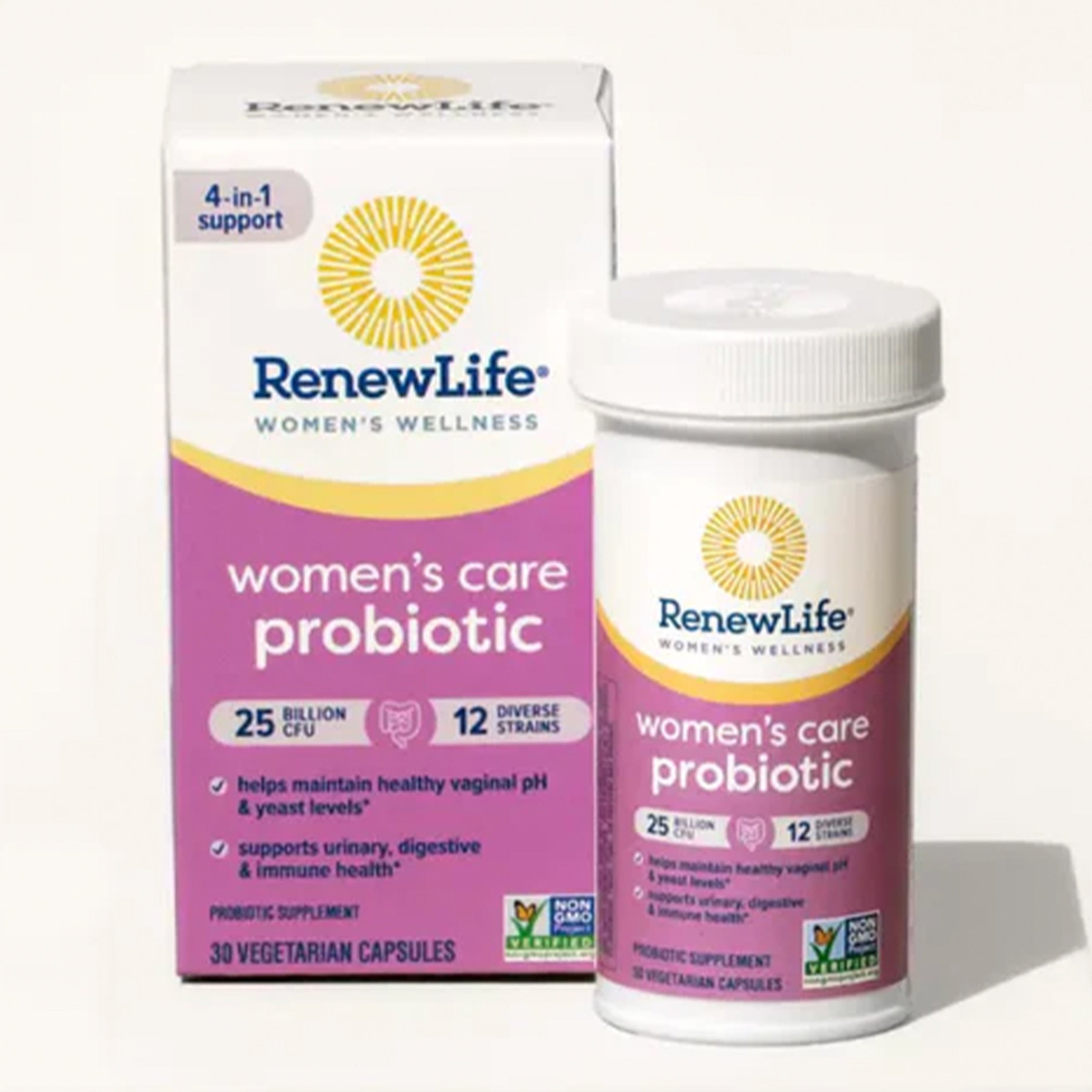 Women's Care Probiotic 25 Billion CFU, 30 Vegetarian Capsules