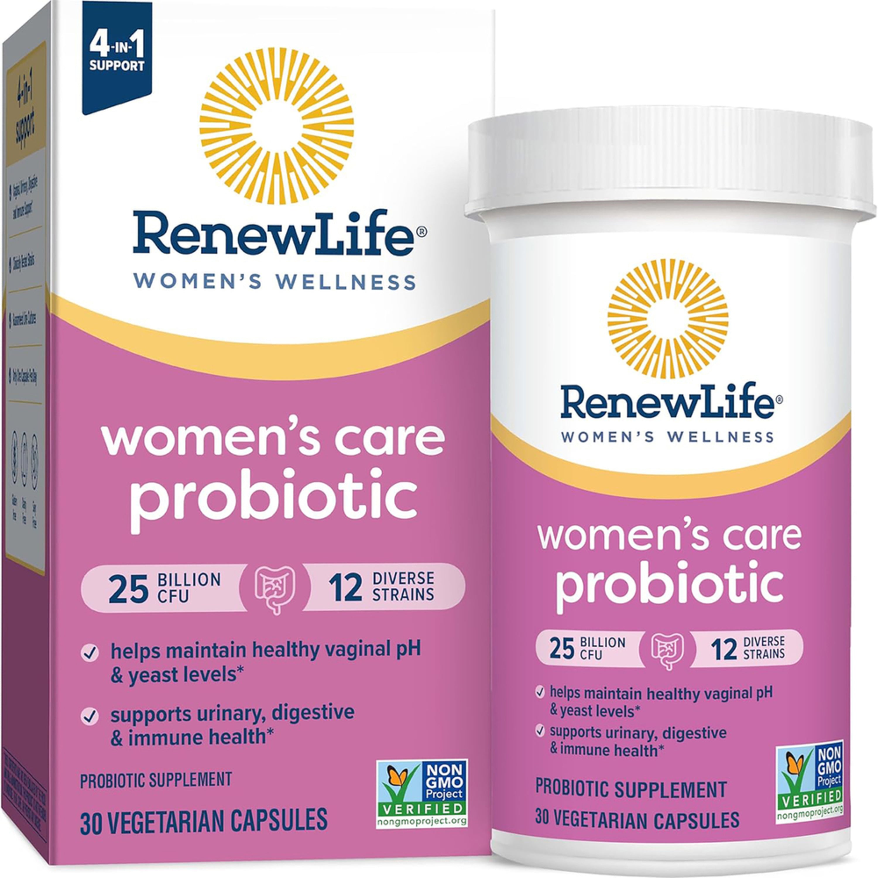 Women's Care Probiotic 25 Billion CFU, 30 Vegetarian Capsules