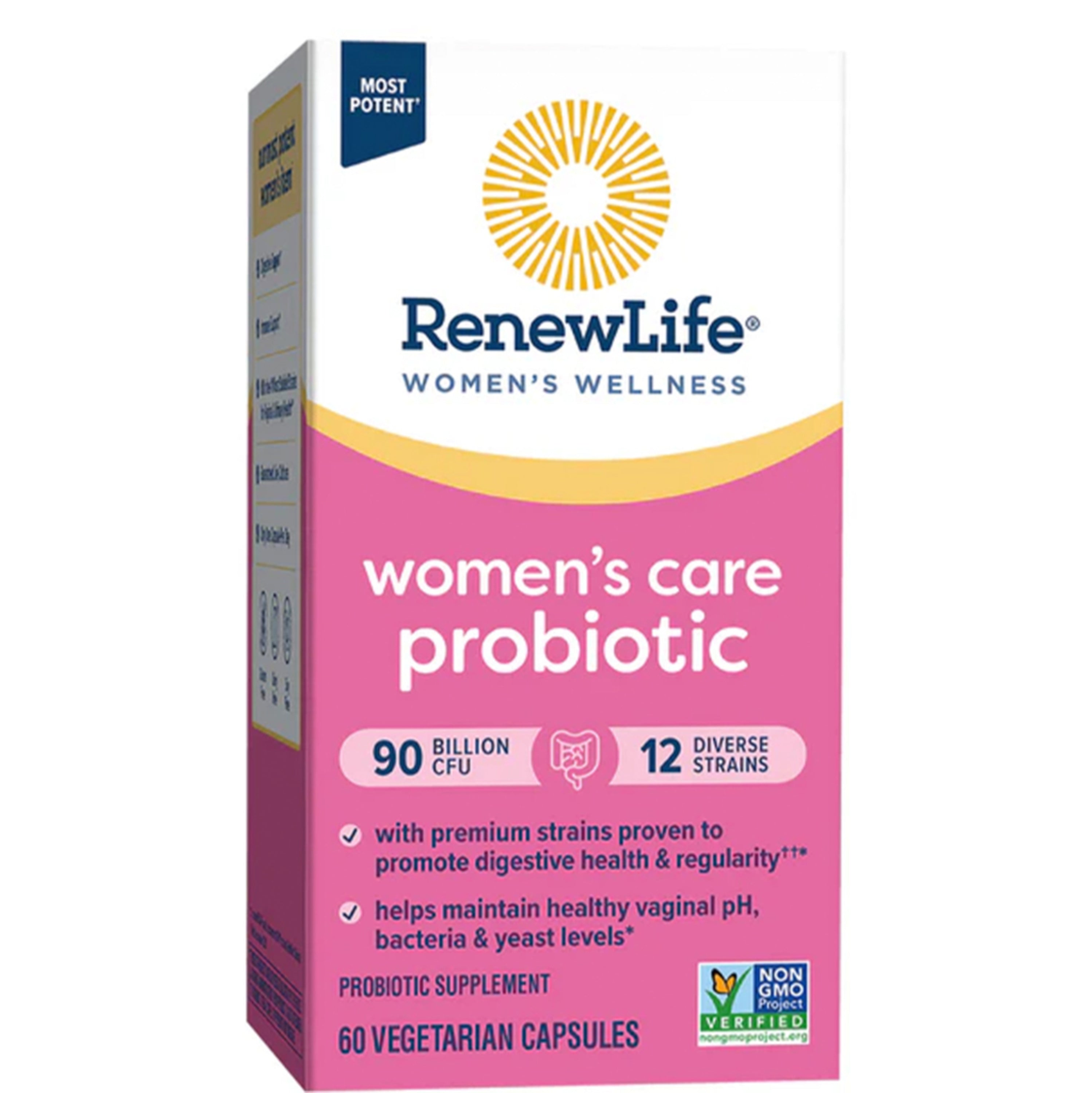 Women's Care Probiotic 90 Billion CFU, 60 Vegetarian Capsules