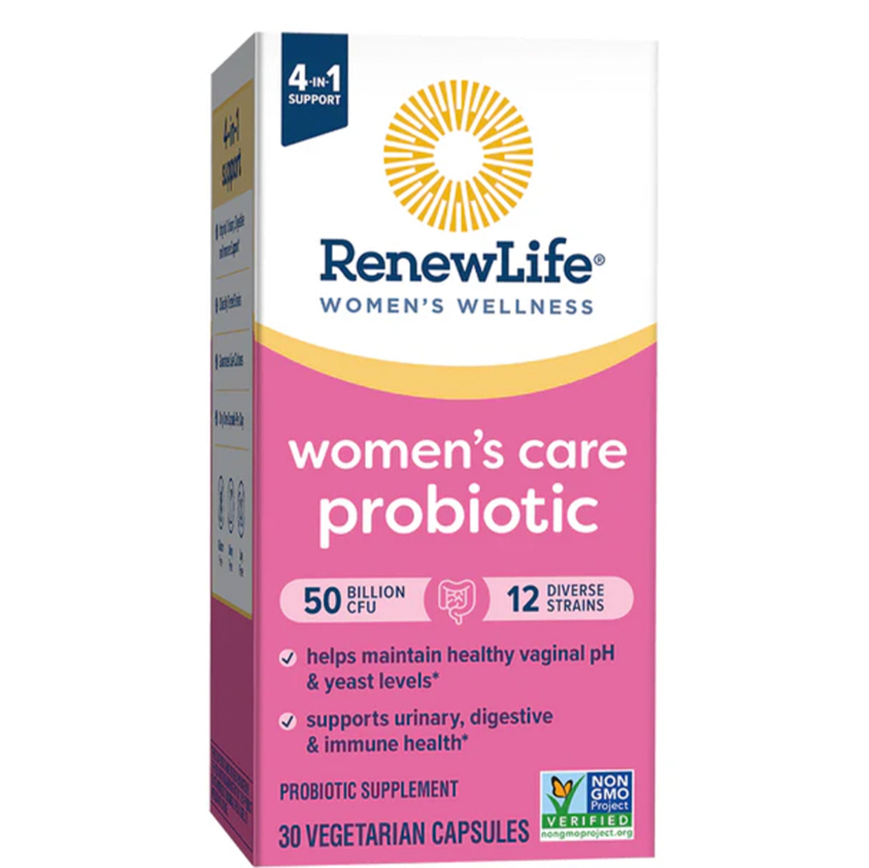 Women's Care Probiotic Capsules 50 Billion CFU, 30 Vegetarian Capsules